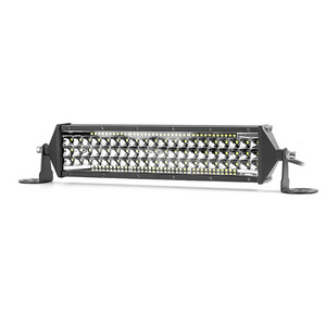 Factory supply 10 inch 137W triple 5 rows off road led light bar  bright 137leds truck ATV 4x4 boat tractor  led work light