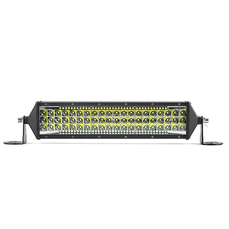 Factory supply 10 inch 137W triple 5 rows off road led light bar  bright 137leds truck ATV 4x4 boat tractor  led work light