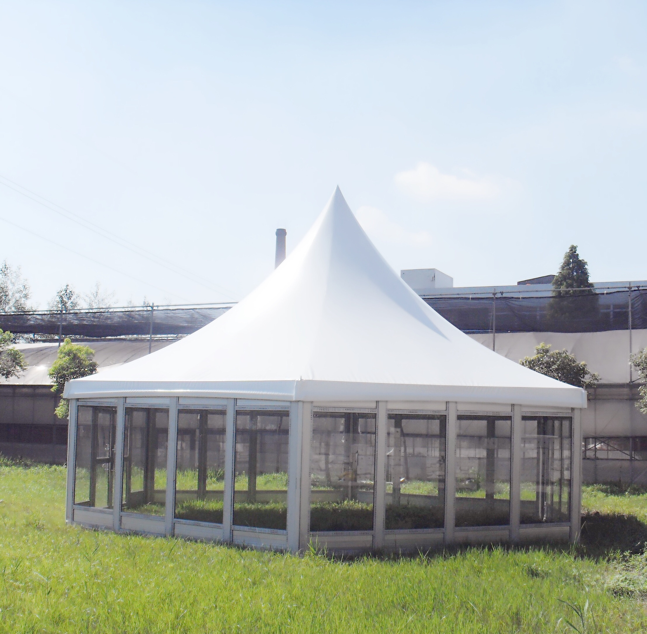 Advanced Quality Outdoor Pagoda Tent Event Party Pop Up Wedding Tent 20ft x 20ft (6m x 6m)