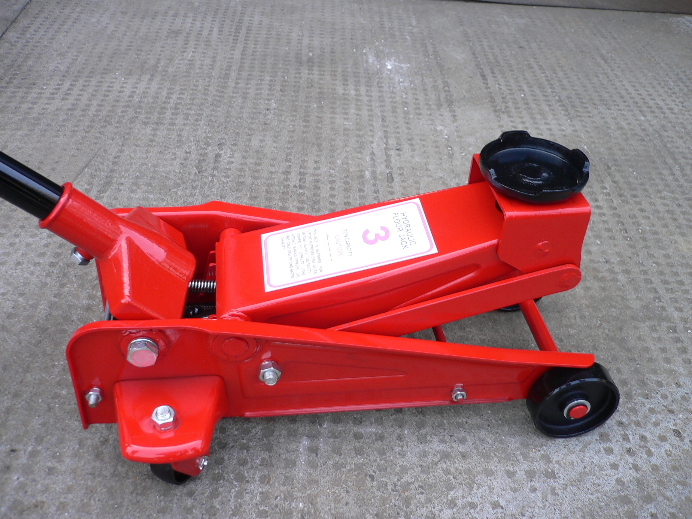 Atli Auto using 2 ton labor saving mobile car lifting allied floor jack parts trolley jack hydraulic jack with pressure gauge