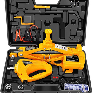 Atlifix Tire Repair DC 12V 3T Auto Electric ScissorJack And Wrench Gun Car Jack Tools Kit Quick Lift manual Supplier In China