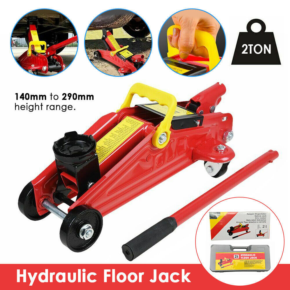 Atli Auto using 2 ton labor saving mobile car lifting allied floor jack parts trolley jack hydraulic jack with pressure gauge