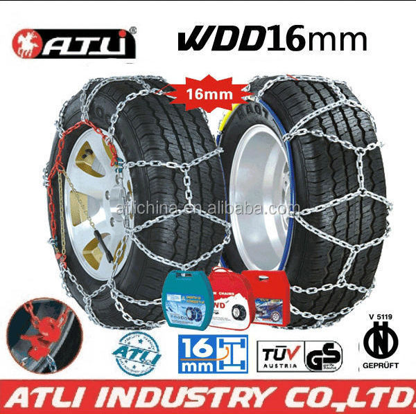 Atlichain Light Diamond Alloy Tire Chain Quick Mounting WD16 mm Diamond SUV snow Chain