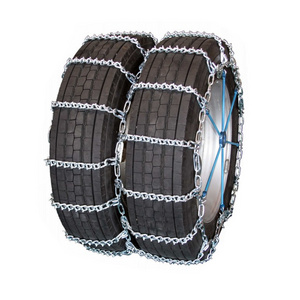 Atlichain  V-Bar tire chains Reinforced Dual-Triple truck chain Twisted Ladder Type  48'S Truck Snow traction tire Chain