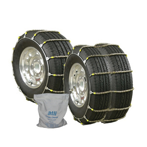 ATLI  U Class Carbon Steel Zinc Plated Heavy Duty Mud Single/Dual Truck Spring Tire Chains