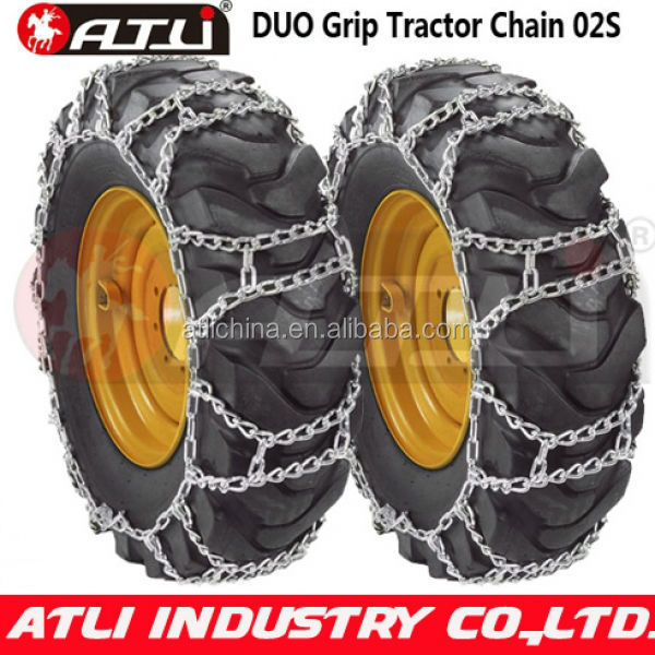 ATLI  H-Pattern Emergency Strap Tire Chains For Large Truck Practical DUO GRIP Tractor Chains