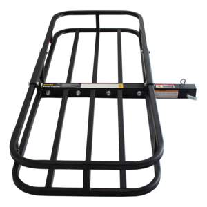 ATLIRACK Cargo Carrier - Trailer Hitch Mount Steel Cargo Carrier With High Side Rails For RV's, Trucks, SUV'S  Vans, Cars