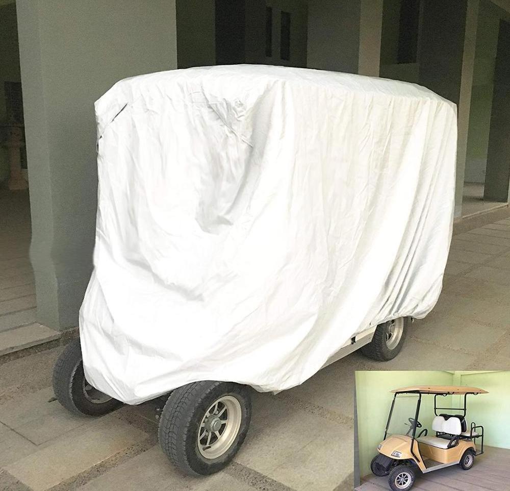 4 Passenger 400D Waterproof Sunproof Golf cart Cover roof 80