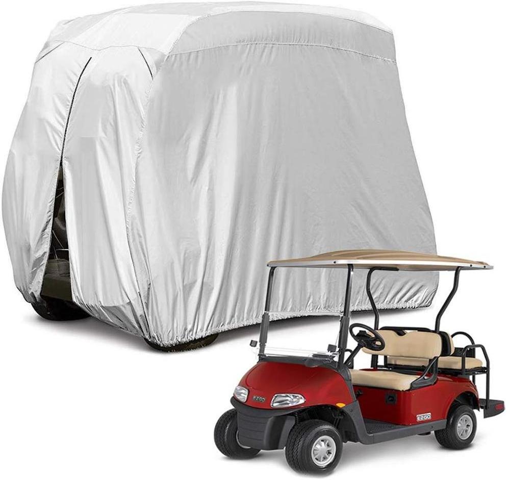 4 Passenger 400D Waterproof Sunproof Golf cart Cover roof 80