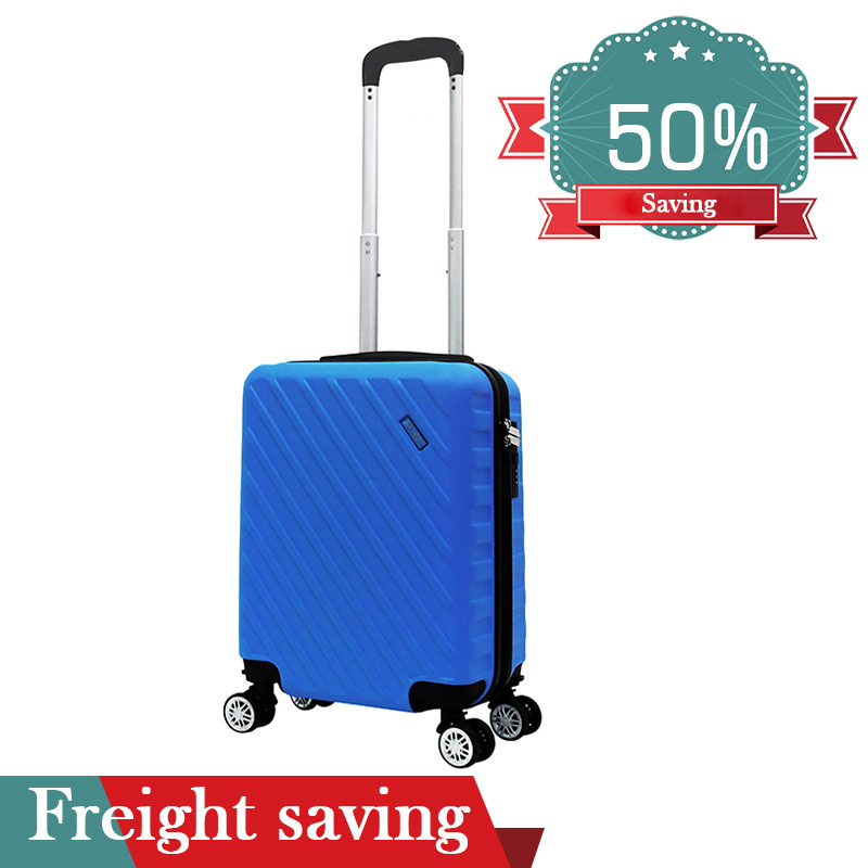 Freight Saving New Design ABS Material Hard Case  Customized Travel Suitcase Luggage With Removable Wheel