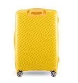 2021 Aluminum Frame Luggage Retro Style Suitcase Modified PP Trolley Bag Wholesale 20/24 Leaves King Travel Bag