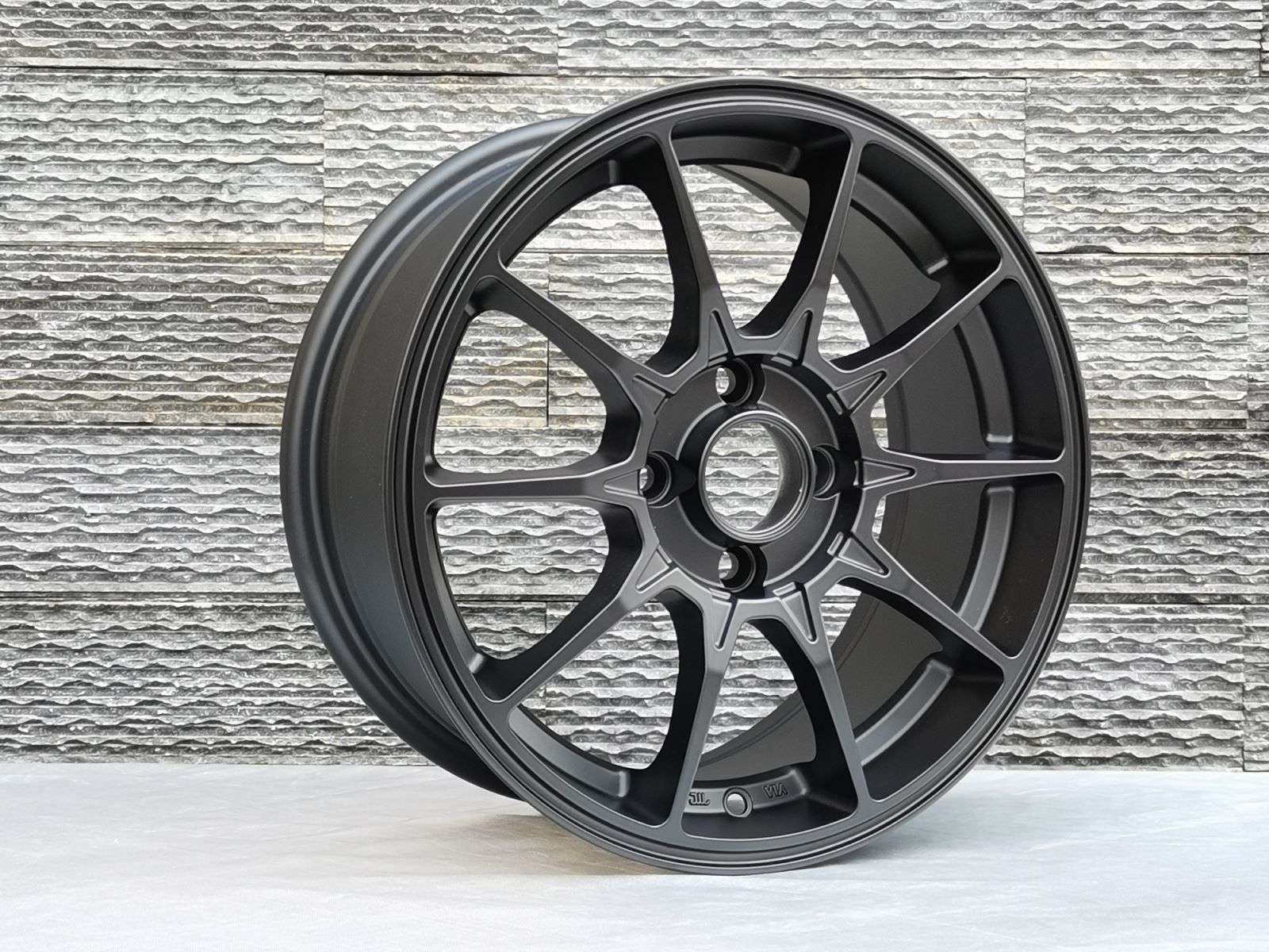 15 Inch 15x6.5 4x114.3 4x100 Popular New Design Casting Alloy Wheels Rims For Passenger Car Qualified With Jwl/via Certificate