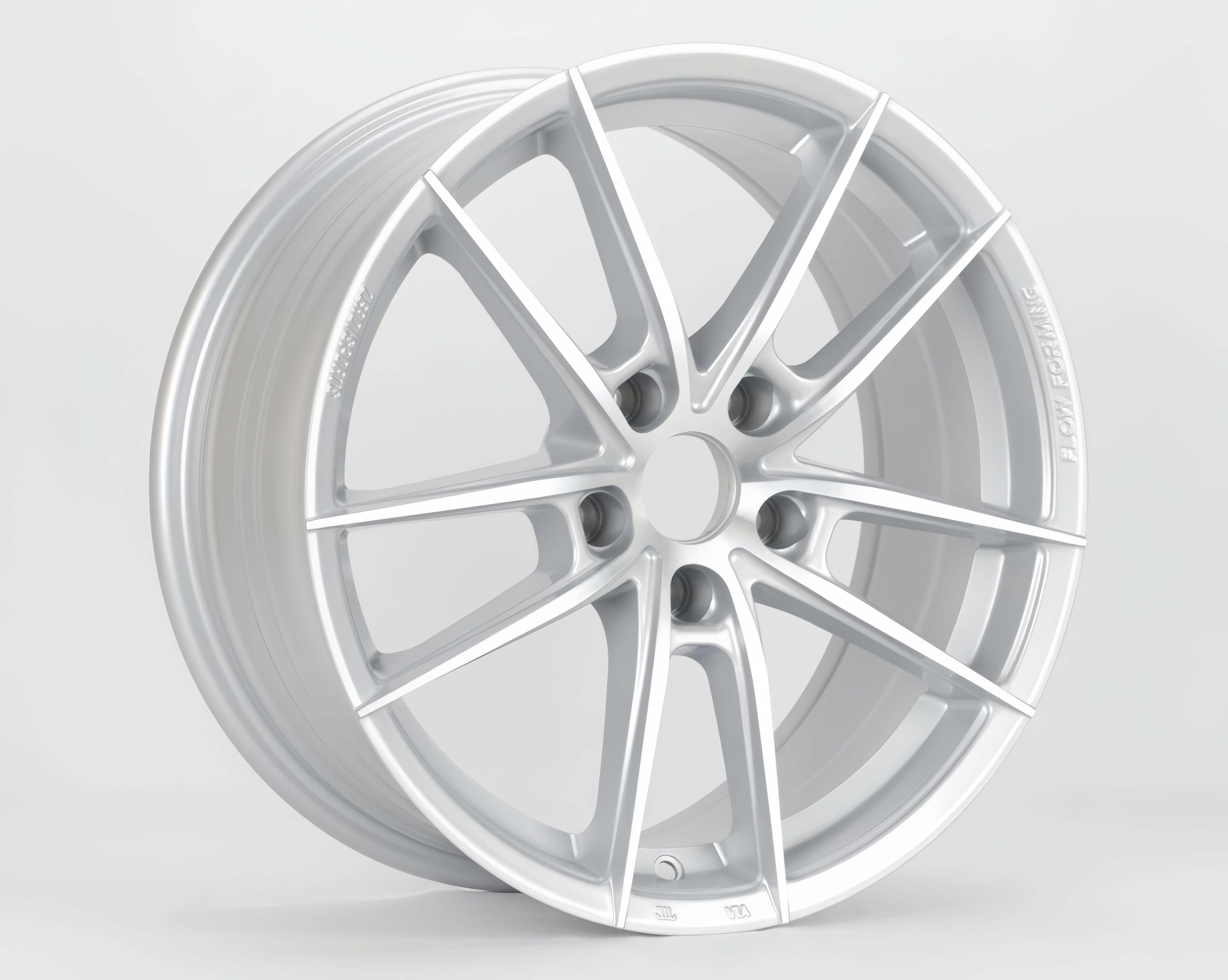 Newest design Flow Forming Casting 18 inch 18X8.0 PCD 5/6 holes 5X108 5X114.3 car wheels 18 inch wheels rims work wheels 18