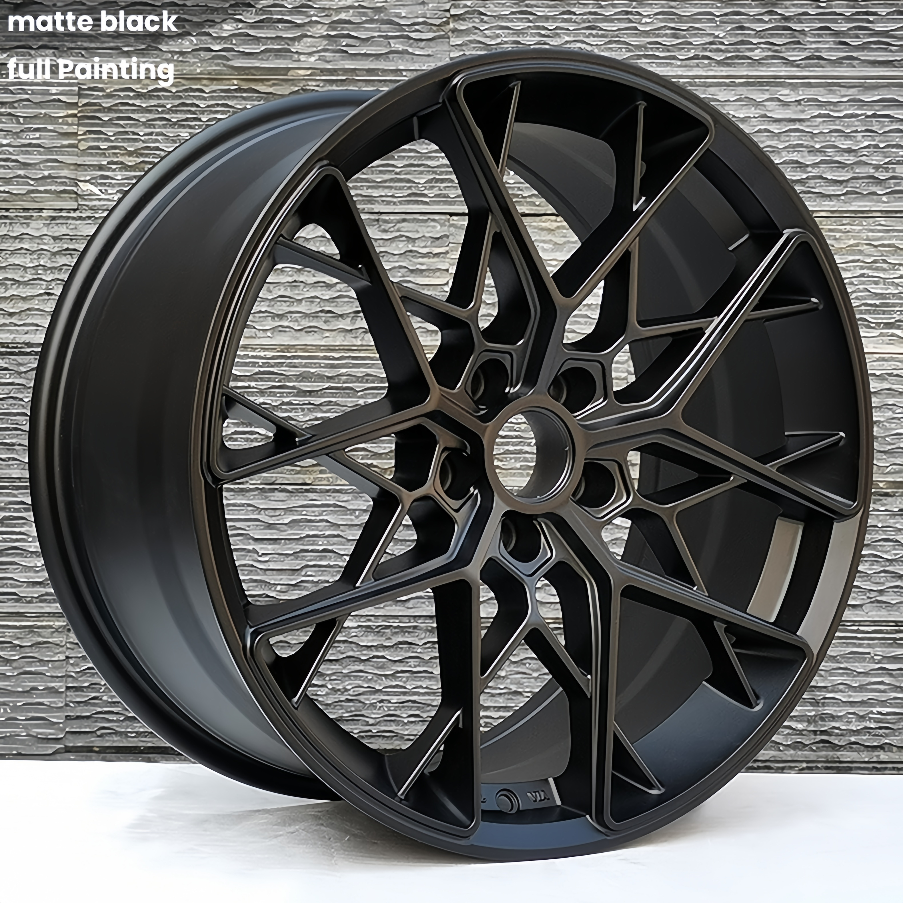 Gloss Black 19 inch 5*114.3 5X120 5X112 PCD Sport Racing Casting Alloy Car Rims Passenger Car Wheels for Honda Civic BMW Toyota