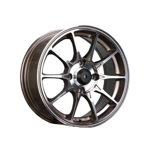 15 Inch 15x6.5 4x114.3 4x100 Popular New Design Casting Alloy Wheels Rims For Passenger Car Qualified With Jwl/via Certificate