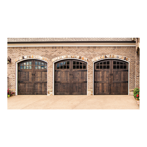 ATMOS Automatic Commercial Magnetic Decorations Solid Wood Plexiglass Garage Door