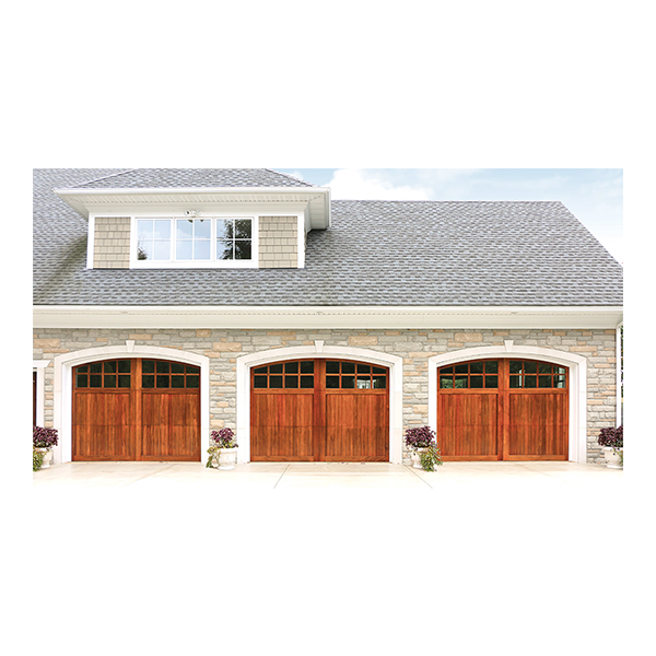 ATMOS Automatic Commercial Magnetic Decorations Solid Wood Plexiglass Garage Door