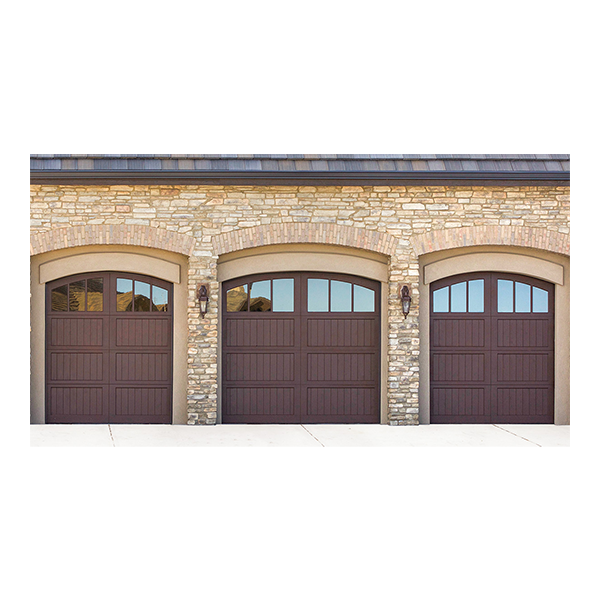 ATMOS Automatic Commercial Magnetic Decorations Solid Wood Plexiglass Garage Door