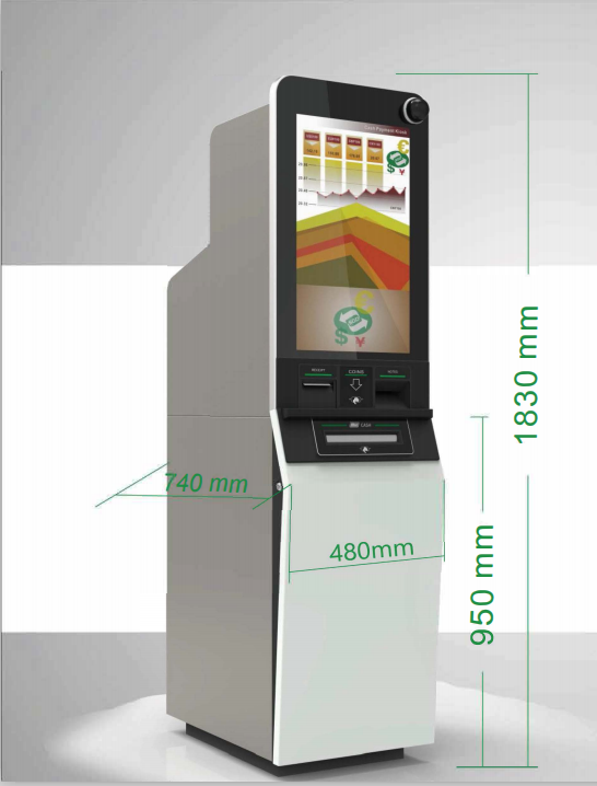 multiple Foreign currency exchange machine/Self Service Money  Kiosk