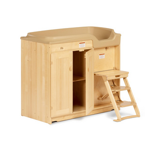 Wooden Changing Baby Table Nursery Table Portable Baby Furniture