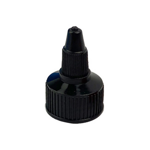 EU FOOD Grade tested 24 410 black twist top cap with aluminum induction liner for honey bottle