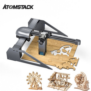 Hot Sale ATOMSTACK P7 M40 Small Acrylic Plastic Stainless Steel Name Plate Laser Cutting Portable Laser Engraving Machine