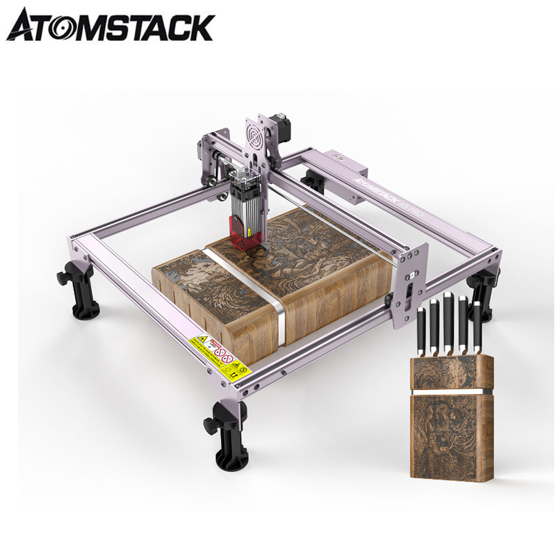 ATOMSTACK A5 PRO 40W CNC DIY Portable Granite Stone Glass Engravies Wood Cutter Laser Engraving Machines For Metal