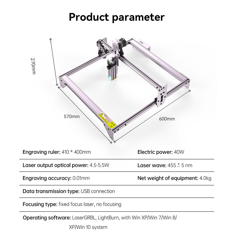 Lowest Price Sales Metal Engraver A5 Pro+ Handheld Credit Card Jewelry Logo Maker Cnc Laser Cutting Machine