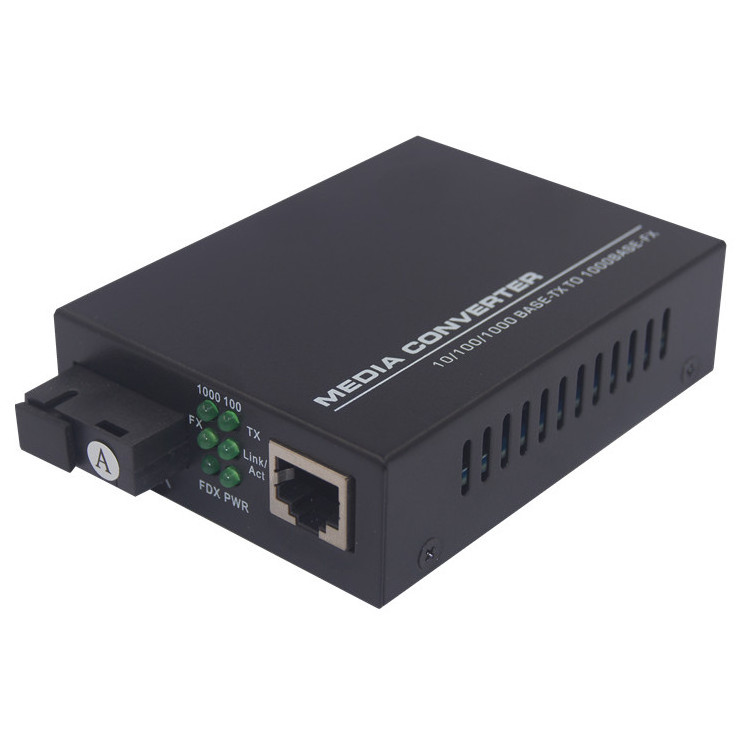 Atongda compatible TP LINK 10/100/1000Mbps 25km cctv ethernet fiber optical media converter