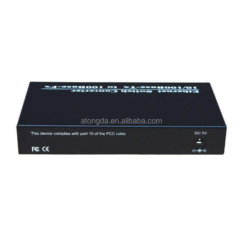 Extender Transmitter Receiver Over TCP IP Via Optical Fiber 1080P 20KM To Fiber KVM Extender TCP/IP Black