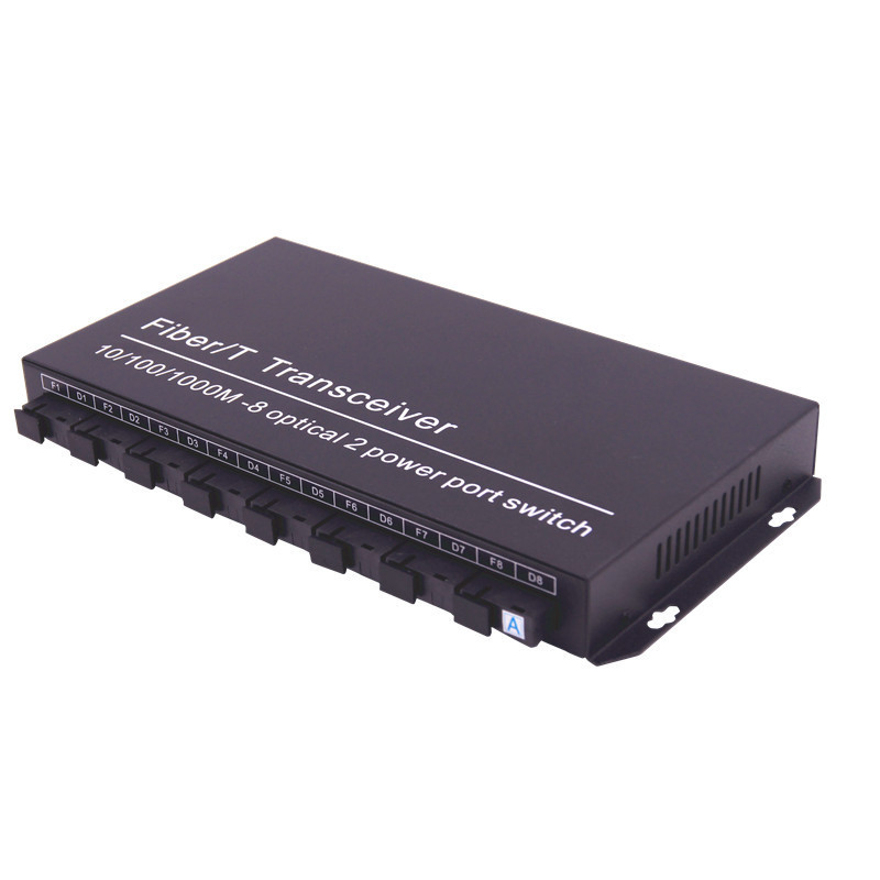 10/100/1000M Base-TX -1000Base-FX 8 port Gigabit Fiber optical Ethernet Switch