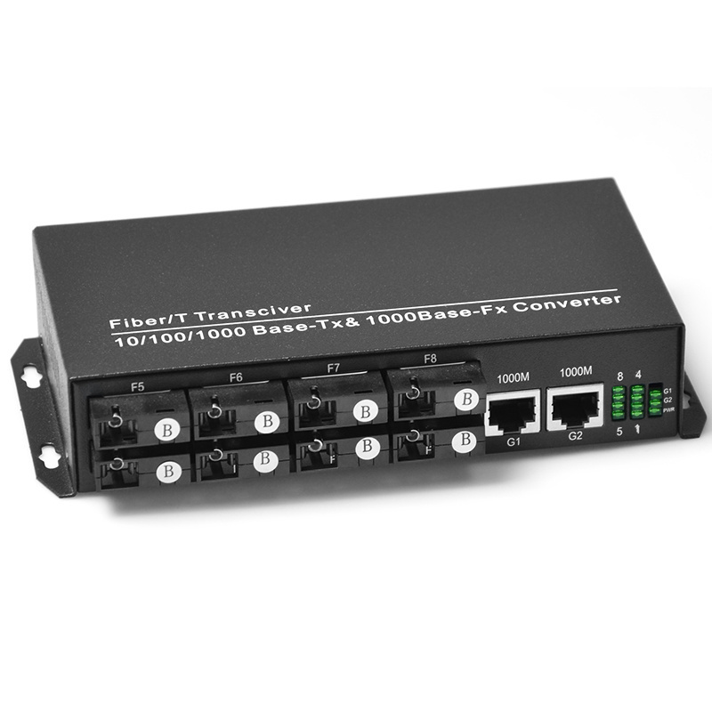 Gigabit ethernet optical fiber SFP switch 8*1000M port network switch