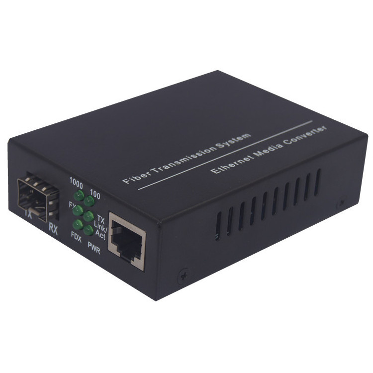 Atongda compatible TP LINK 10/100/1000Mbps 25km cctv ethernet fiber optical media converter