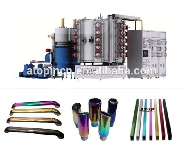 ATOP Stainless Steel Rainbow Color PVD Vacuum Coating Machine