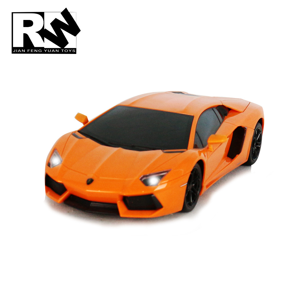 RW 1/24 Scale Model Lamborghini Remote Control Toy Car 27MHZ For Children