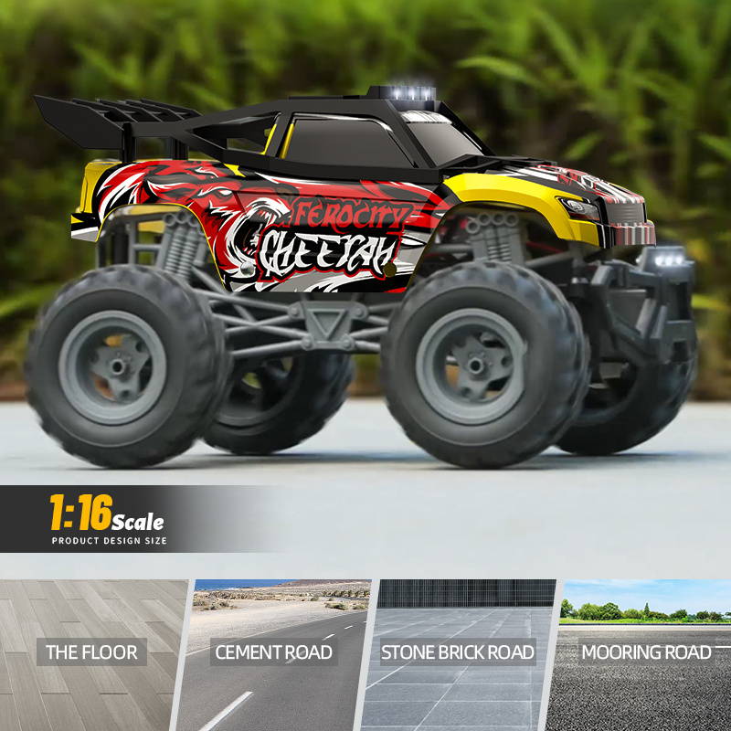 1/14 Scale Model 2.4G 4CH Big Car Toys RC Car 4x4 High Speed Off Road Monster Truck For Children