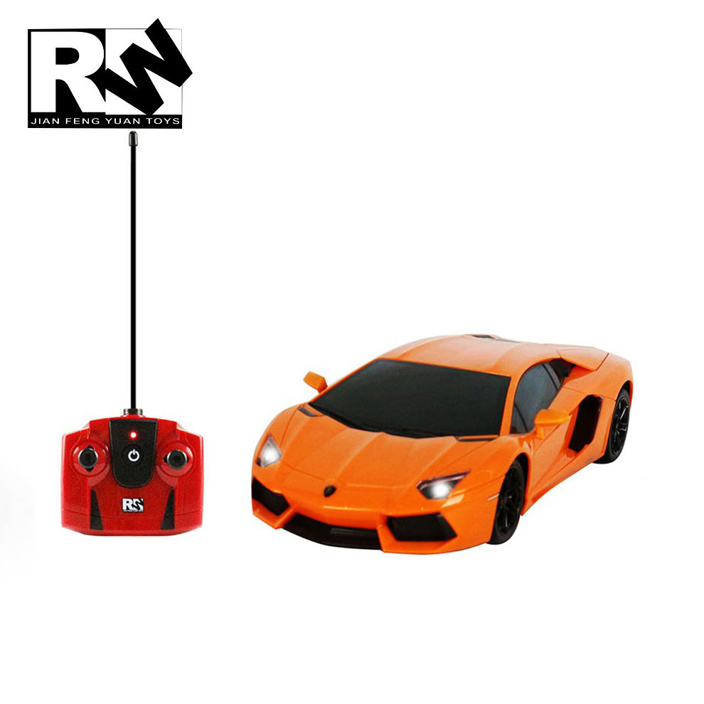 RW 1/24 Scale Model Lamborghini Remote Control Toy Car 27MHZ For Children