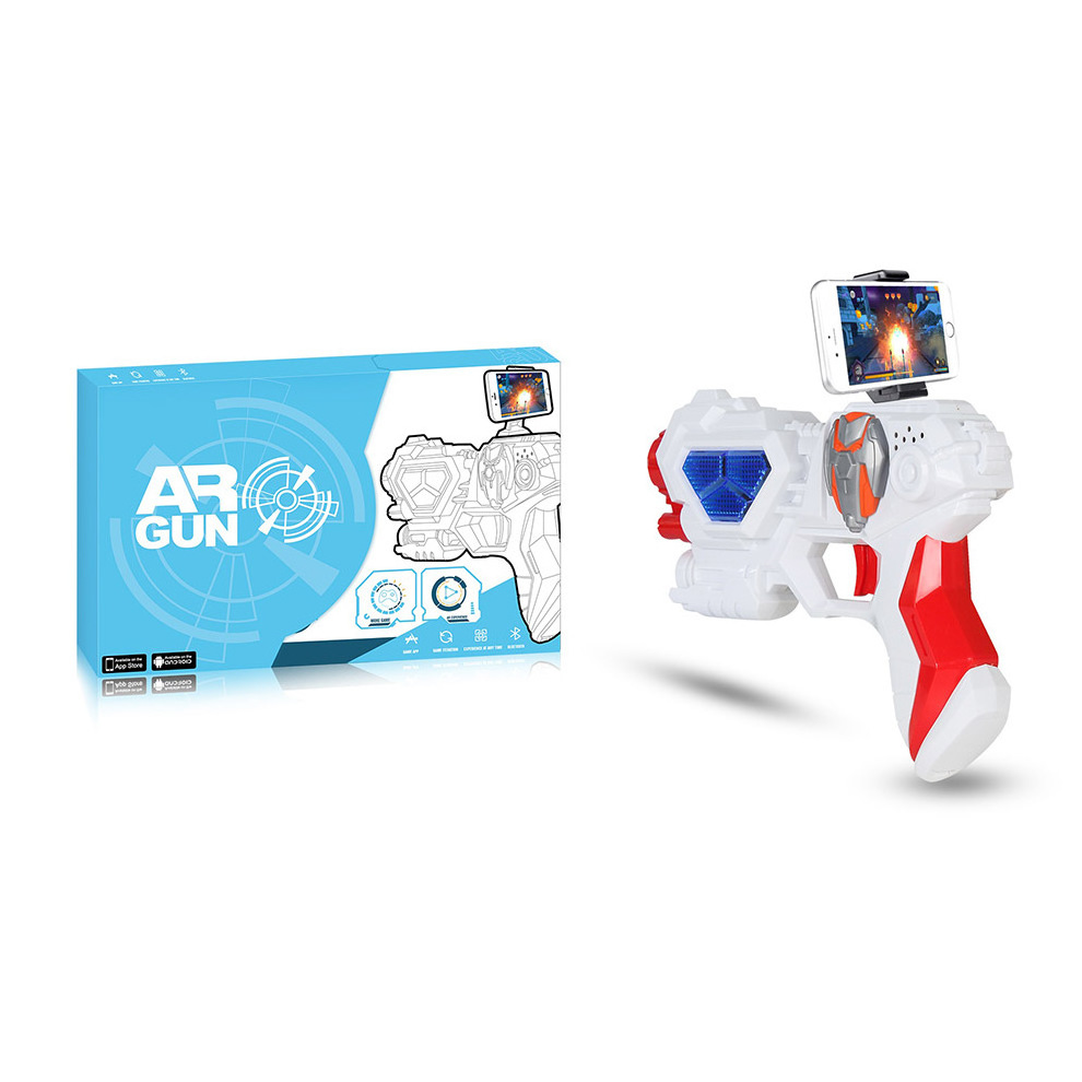 AR Gun Game For 2024 New Blue Tooth APP Control AR Toy Gun With Sound