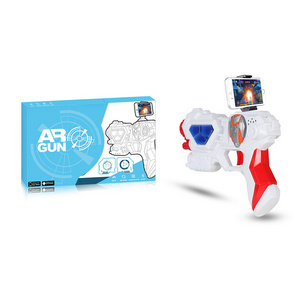 AR Gun Game For 2024 New Blue Tooth APP Control AR Toy Gun With Sound