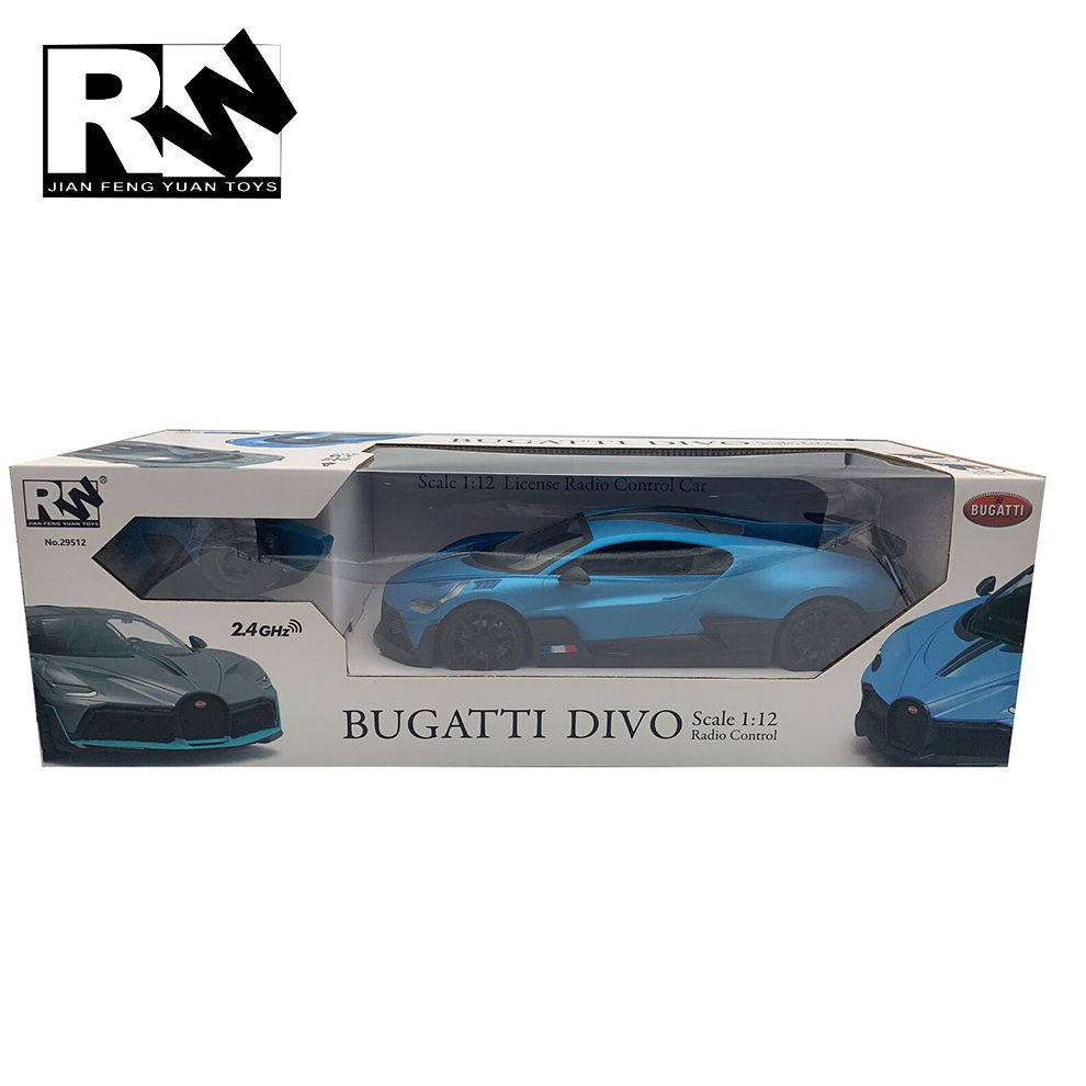 2024 New Toy 1/12 JFY Authorized Bugatti Remote Control Car With 2.4G