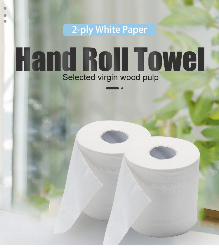 1 Ply white hard roll paper towel towel hardwound towel paper