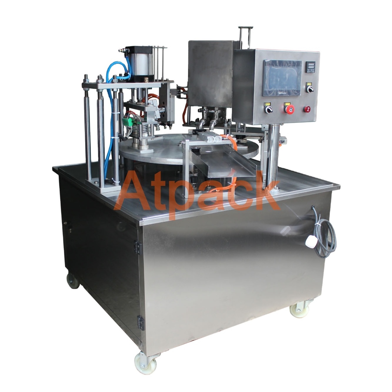 High Accuracy Automatic 100-1000ml small k cup coffee filling machine and sealing machine