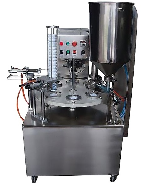 High Accuracy Automatic 100-1000ml small k cup coffee filling machine and sealing machine