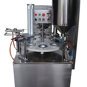 High Accuracy Automatic 100-1000ml small k cup coffee filling machine and sealing machine