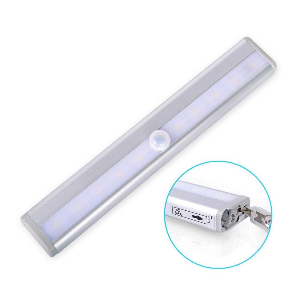 Battery powered motion sensing closet cabinet led night light