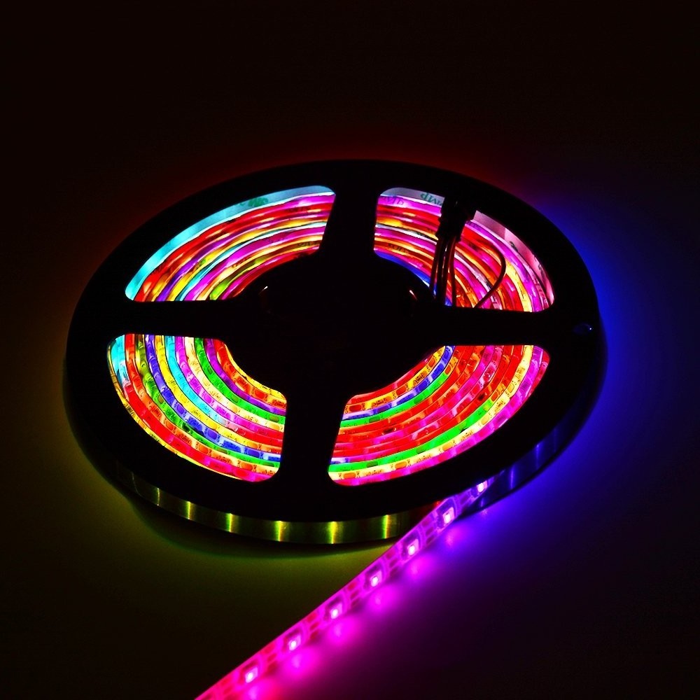 color changing rgb apa102 ws2812b sk6812 ip65 waterproof led digital strip light neon rgbw 144leds/m 72leds/m 60leds/m for korea