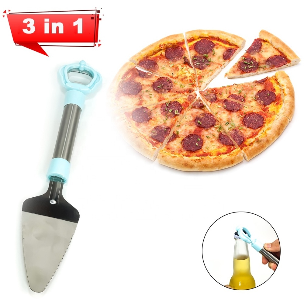 Multi-function Stainless Steel Pie Server Cake Spatula Cake Cutter Knife Spatula