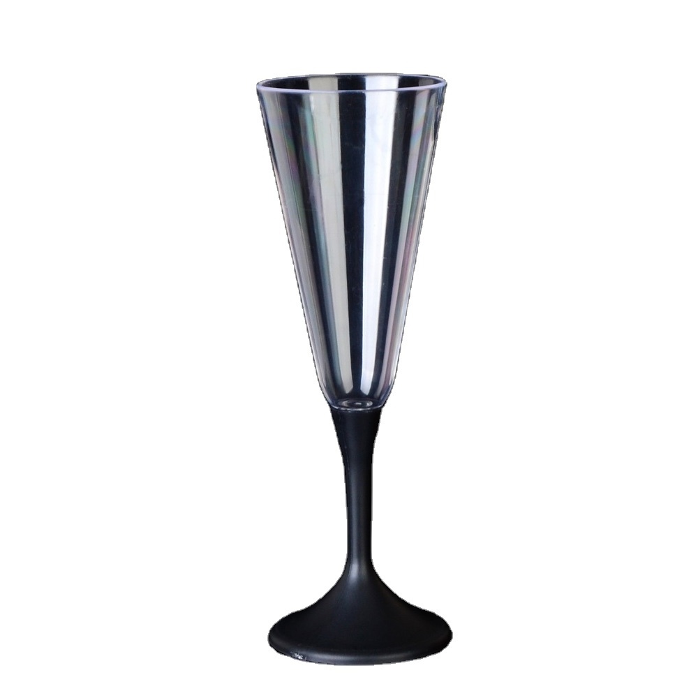 Celebration Party Or Bar Using Liquid Activated flashing Champagne Cup Light Up Champagne Flute Cups led Champagne Glass