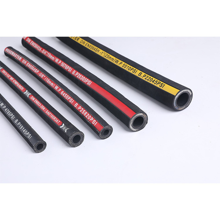 flexible steel wire stocklot rubber hydraulic hose pipe