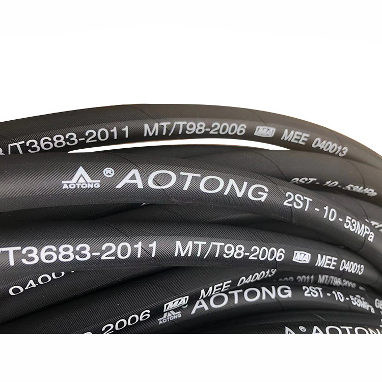 DIN EN857 1SC 2SC Factory price Oil Resistant Hydraulic Rubber Hose